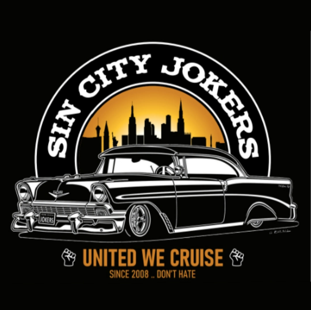 United We Cruise '56 Chevy Men's Tee