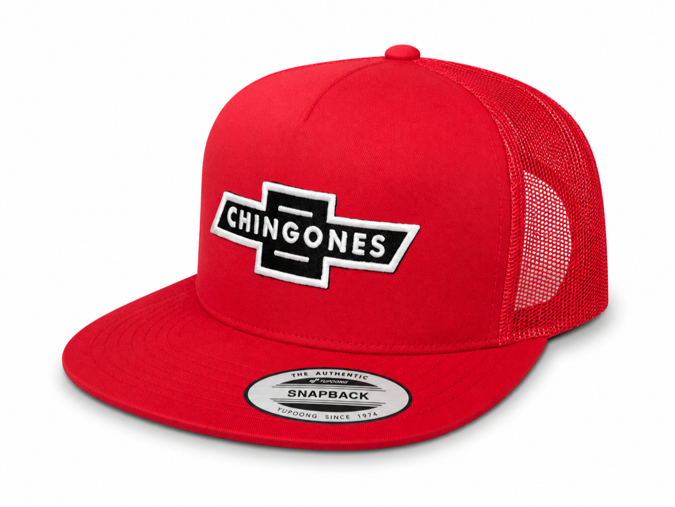 Chingones Patch Trucker (Red)