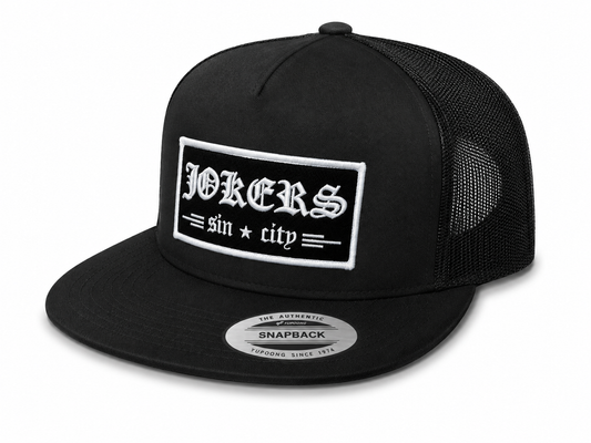 Jokers Old E Patch Trucker (Black)