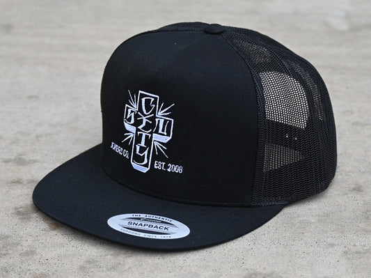 SCJ Cross Trucker (black) - Sin City Jokers
