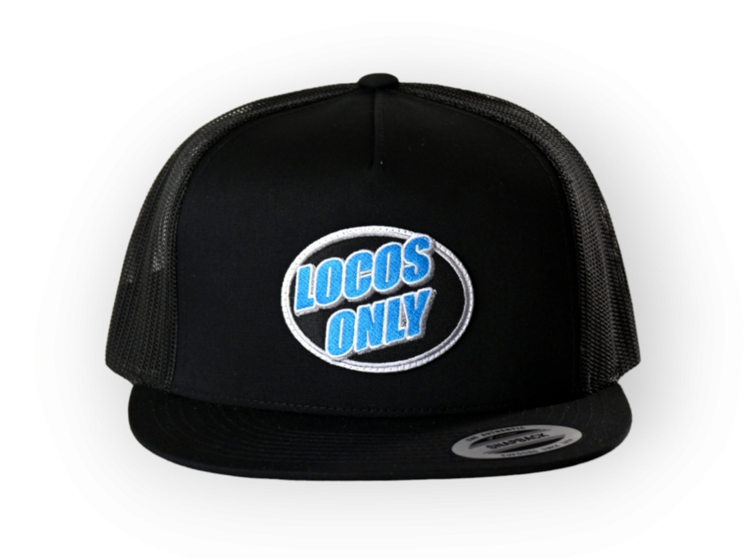 Locos Only Patch Trucker (Black w/ blue patch) - Sin City Jokers