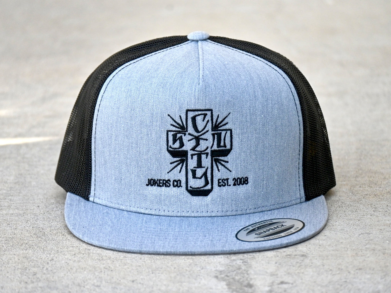 SCJ Cross Trucker (black & gray)