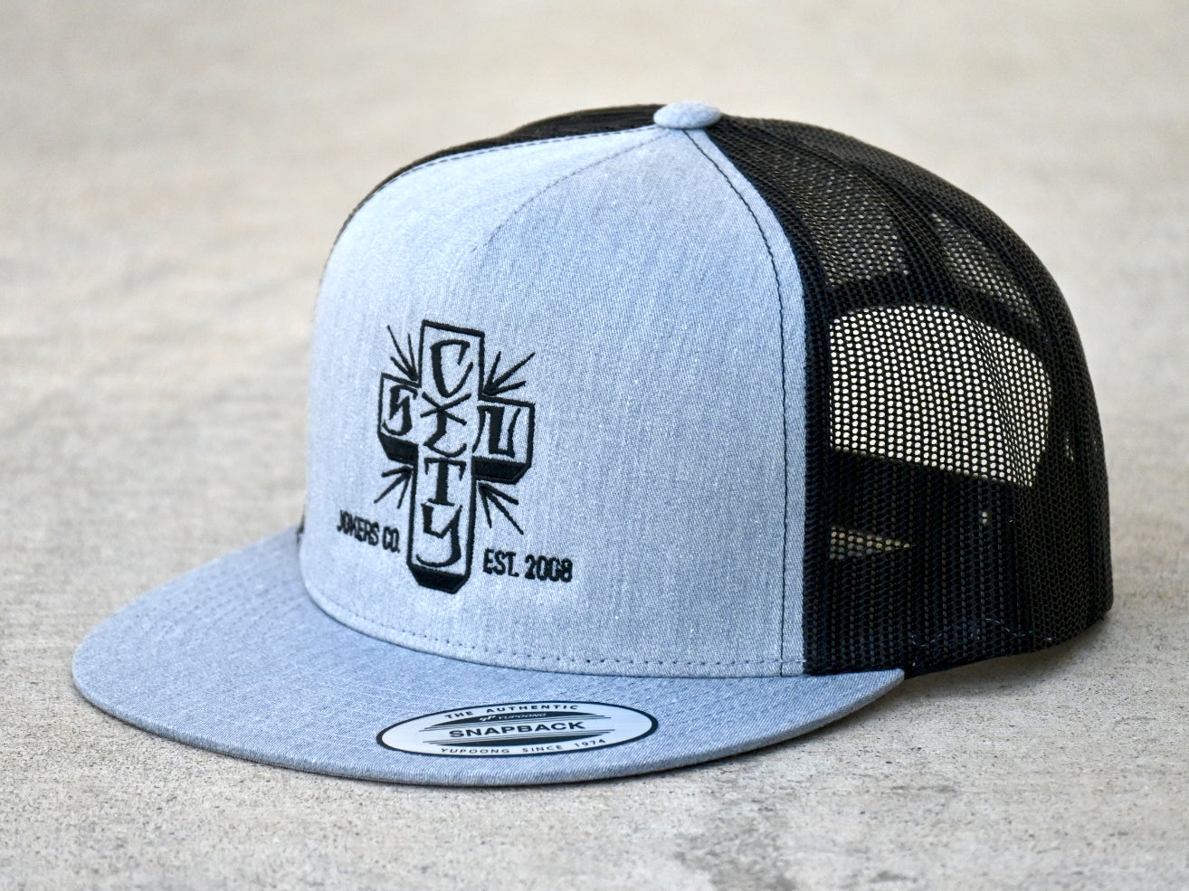 SCJ Cross Trucker (black & gray)