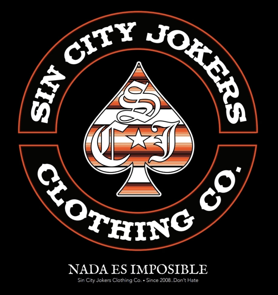 SCJ Sarape Spade Ladies Hoodie (Zip) - Sin City Jokers