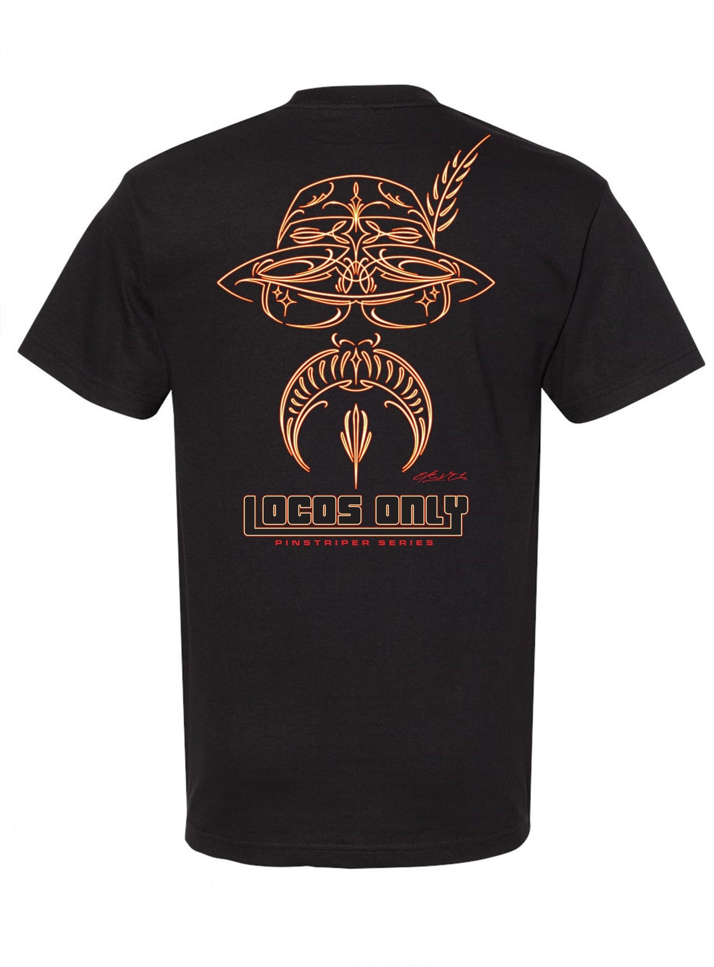 Loco Rider (Pinstriper Series) Men's Tee - Sin City Jokers