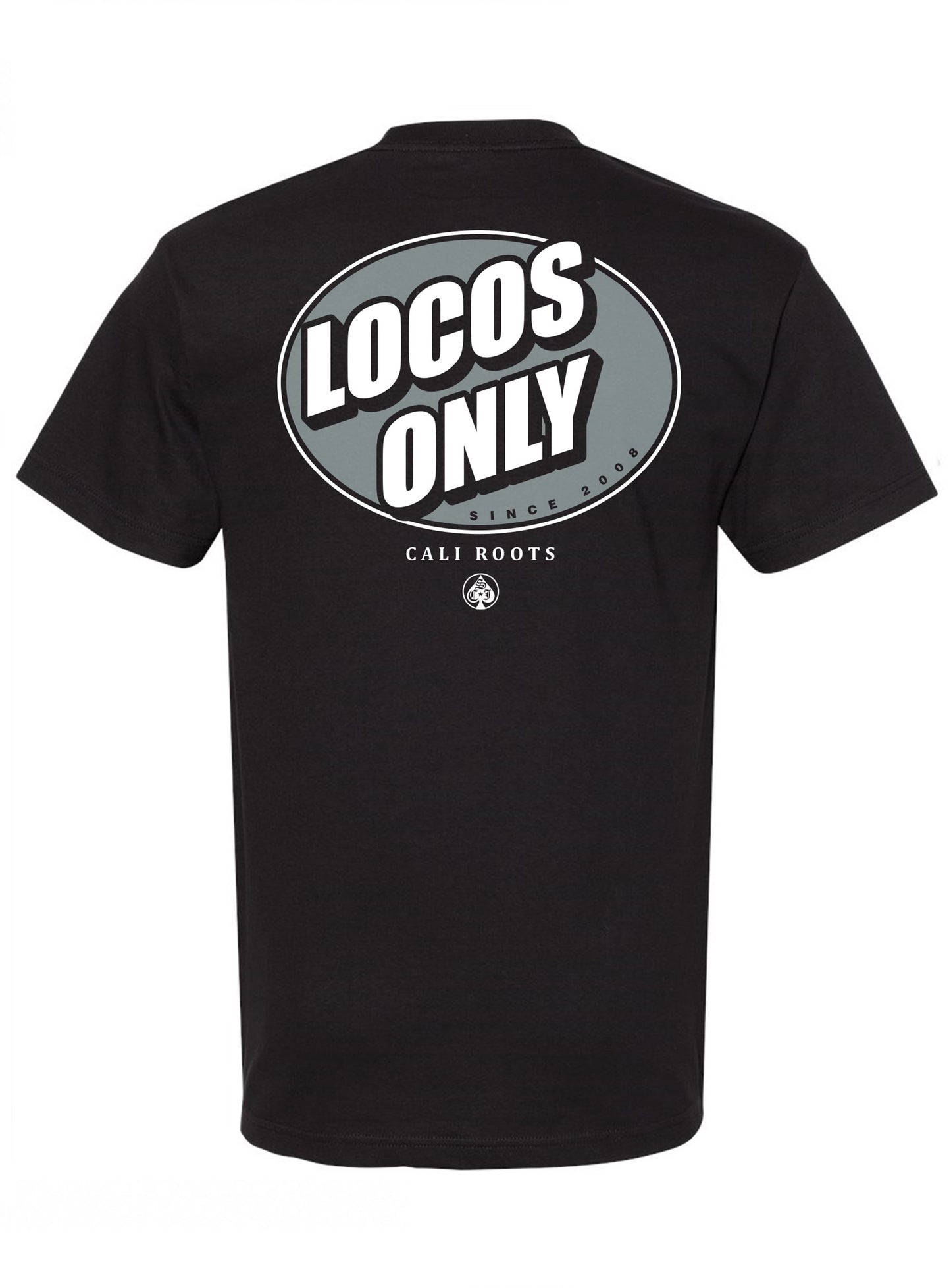 Classic Gray Locos Only Men's Tee