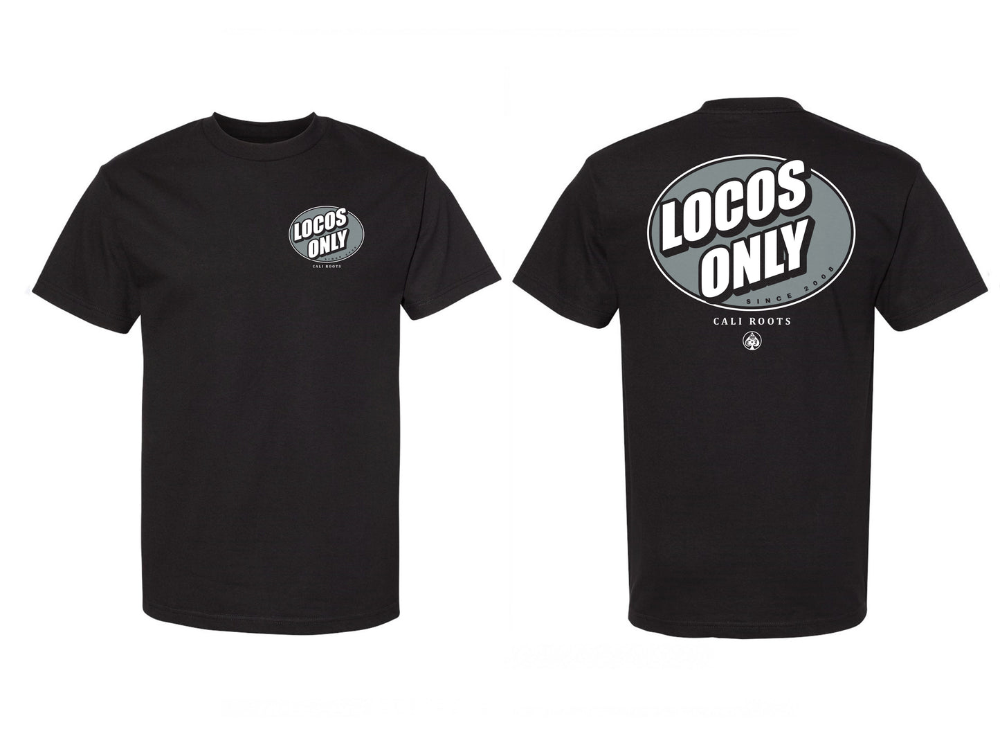 Classic Gray Locos Only Men's Tee