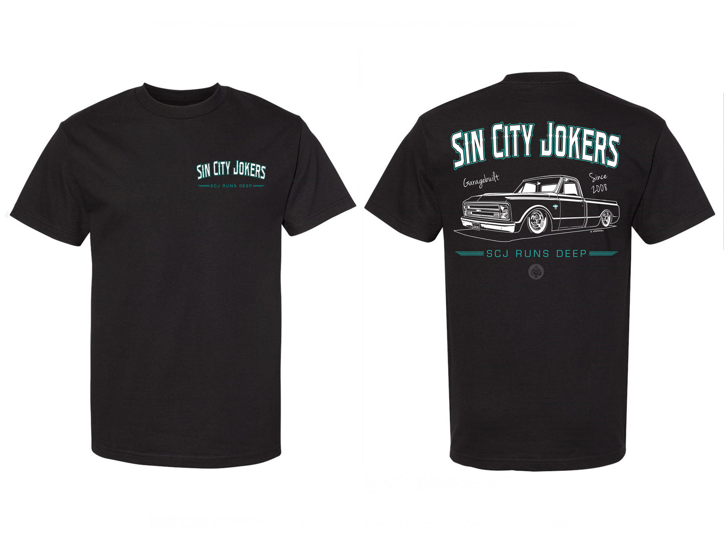 SCJ Runs Deep Tee - Sin City Jokers