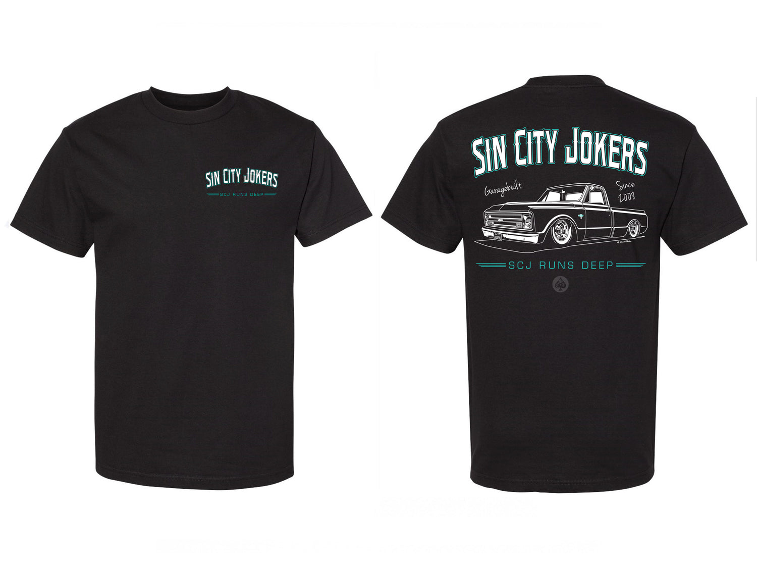 SCJ Runs Deep Tee - Sin City Jokers