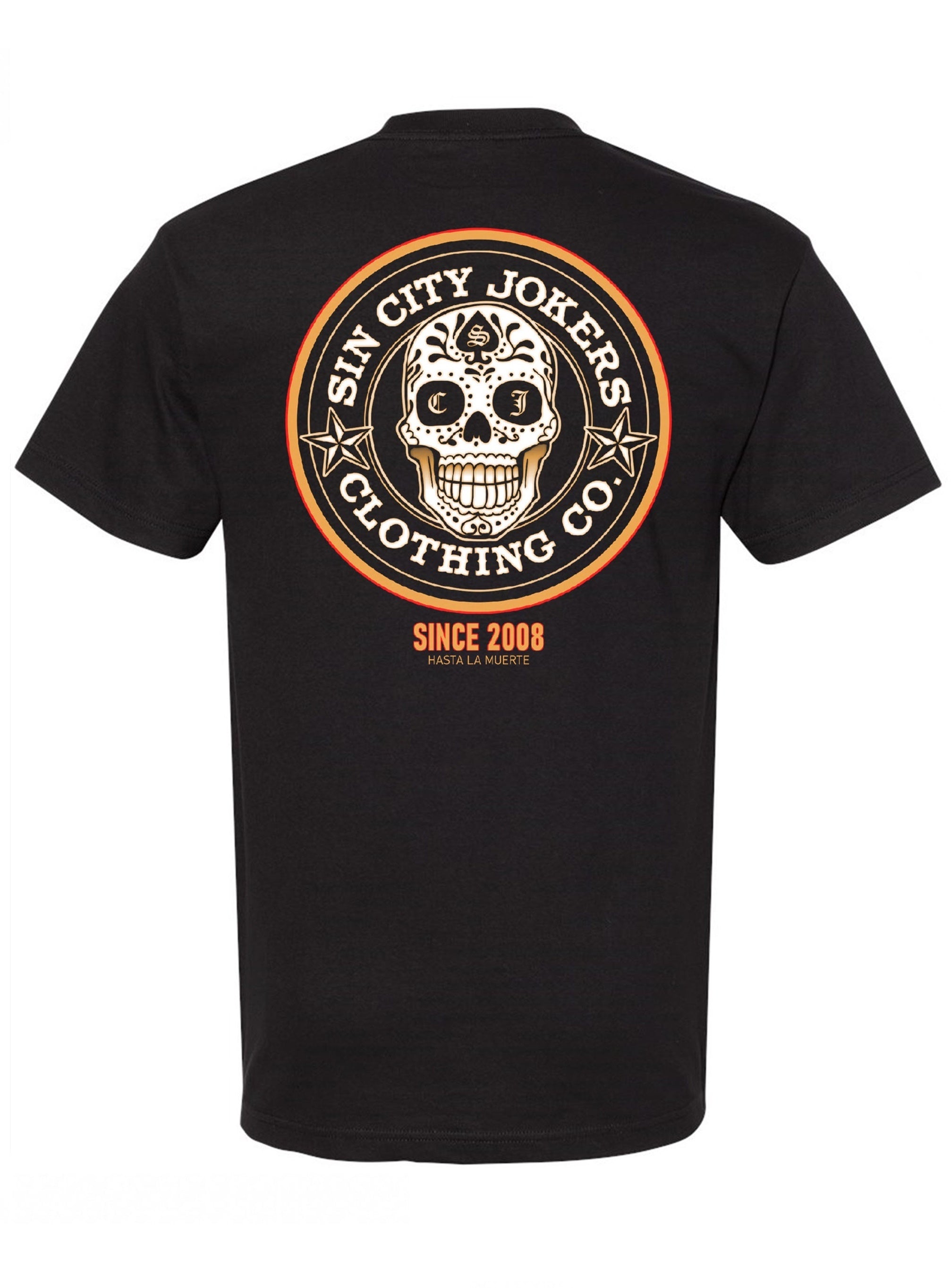 SCJ Sugar Skull Men's Tee V4 – Sin City Jokers