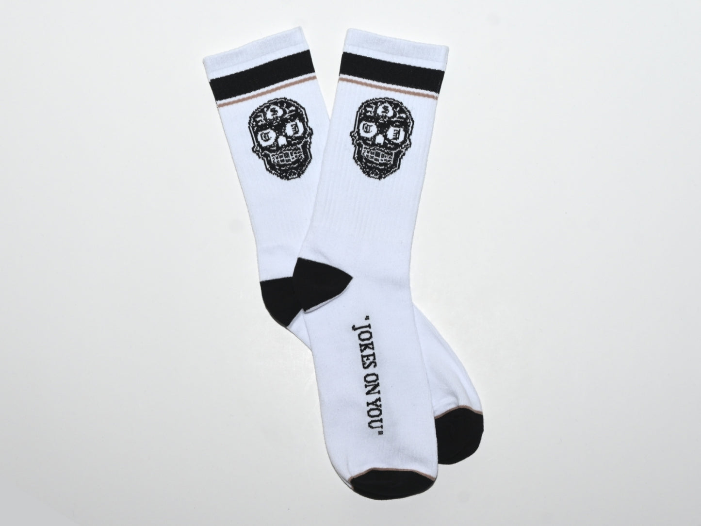 Jokes On You: Sugar Skull Crew Socks - Sin City Jokers