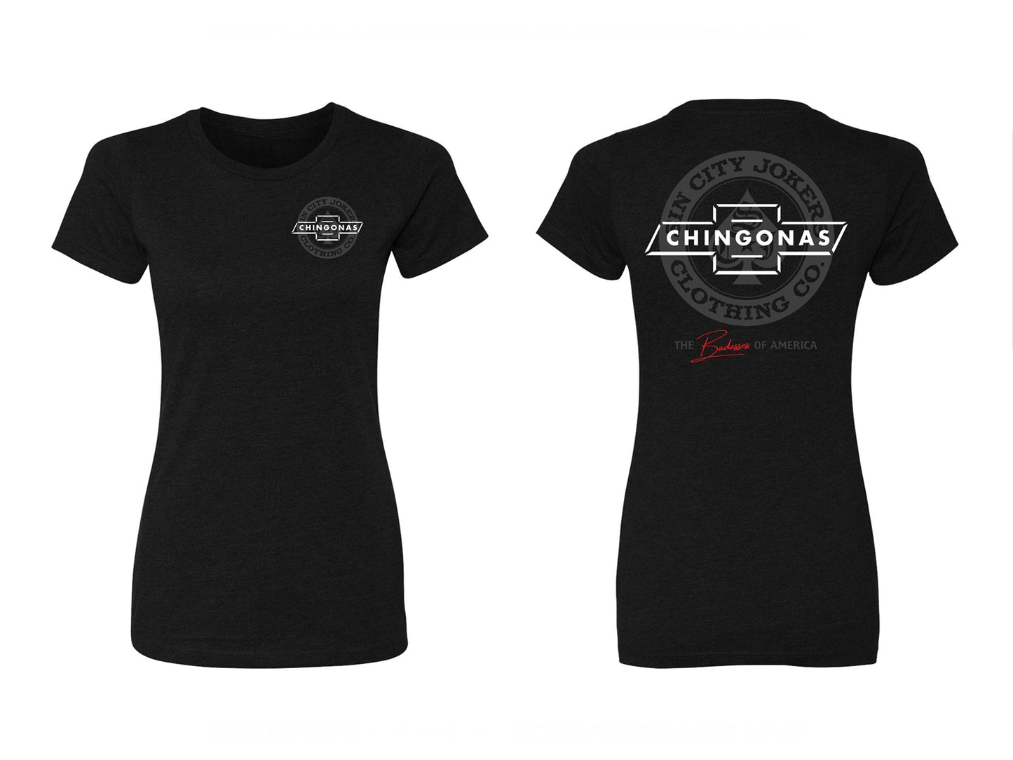 SCJ Chingonas Tee - Sin City Jokers