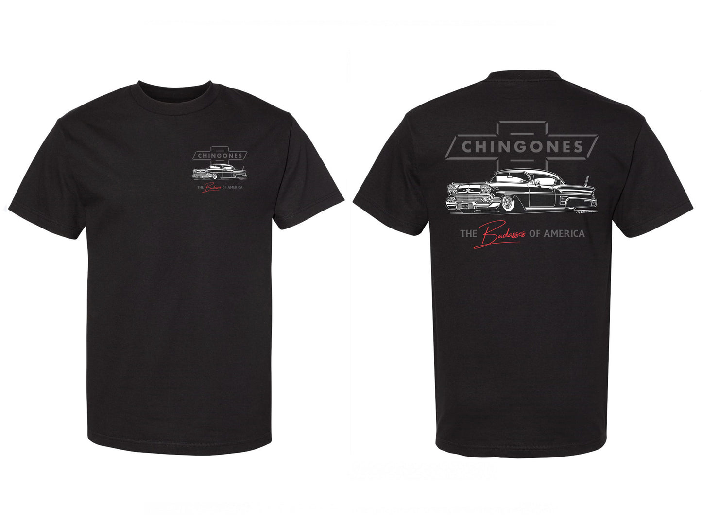 Chingones '58 Impala Men's Tee - Sin City Jokers