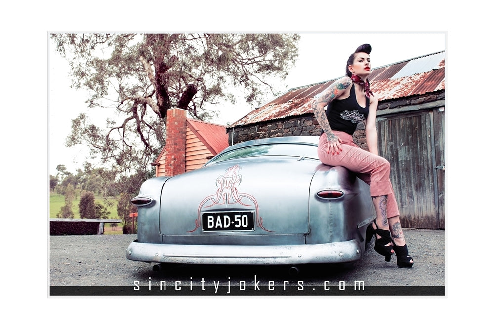 SCJ Louella Deville Pinup Print