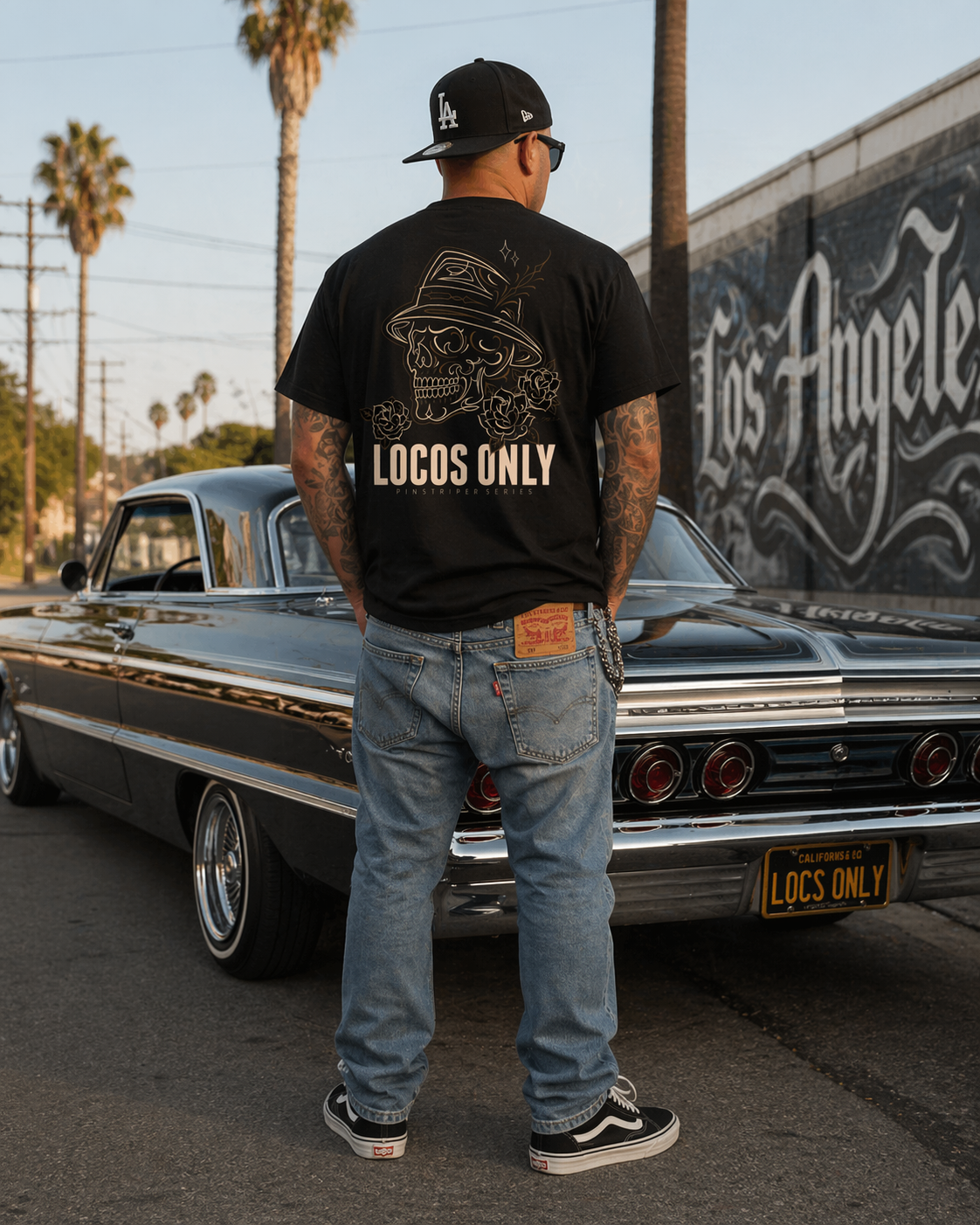 Locos Only: EKS1 (Pinstriper Series) Men's Tee
