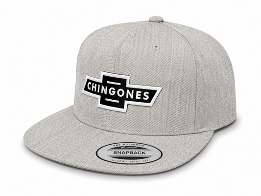 Chingones Patch Snapback (Heather Gray)