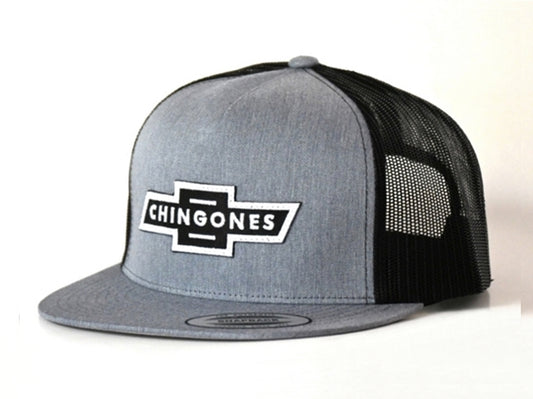 Chingones Patch Trucker (Heather Gray & Black)