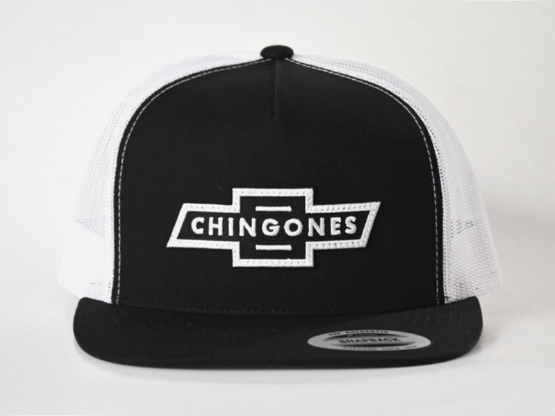 Chingones Patch Trucker (Black & White)