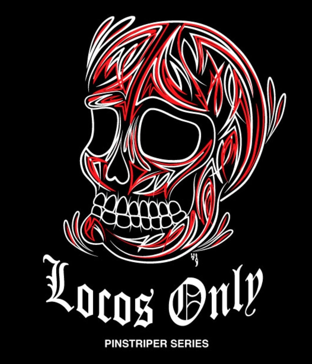 Locos Only: Original V2 (Pinstriper Series) Men's Tee