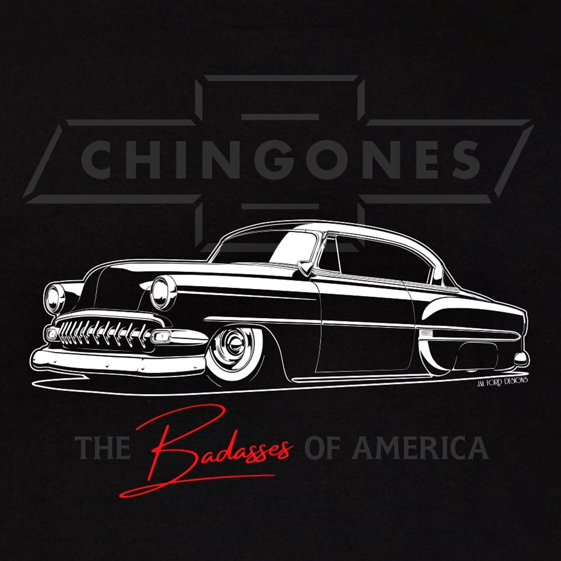 Chingones '54 Bel Air Men's Tee