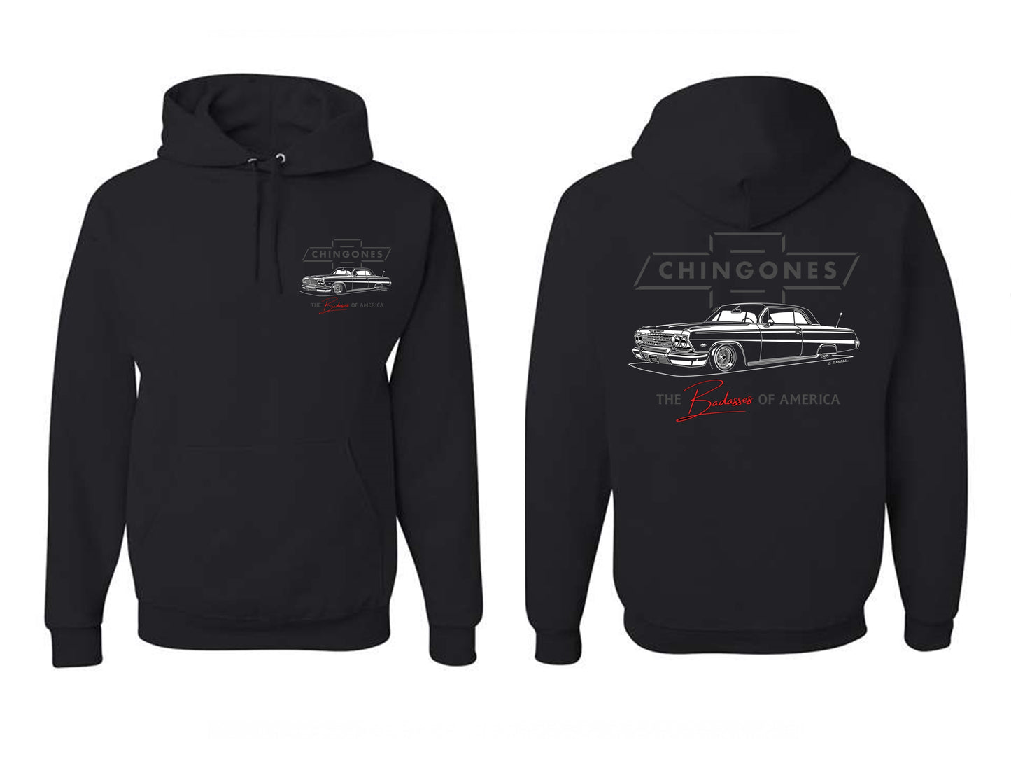 Chingones 62 Impala Hoodie (Pullover)