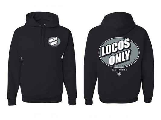 Classic Gray Locos Only Hoodie (Pullover)