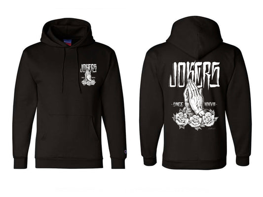 SCJ Praying Hands Hoodie (Champion Pullover)