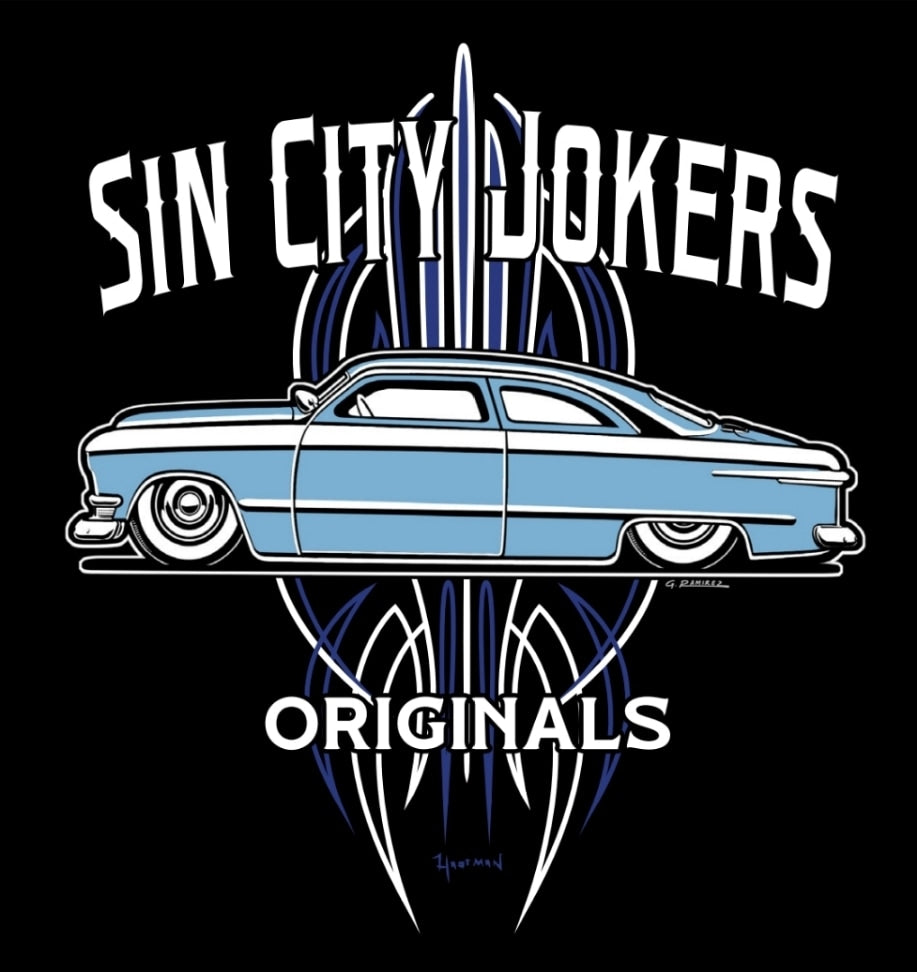 SCJ Originals '50 Shoebox Men's Tee - Sin City Jokers