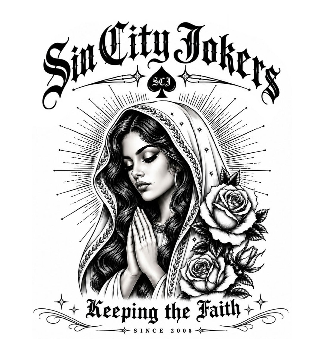 SCJ Keeping The Faith Men's White Tee