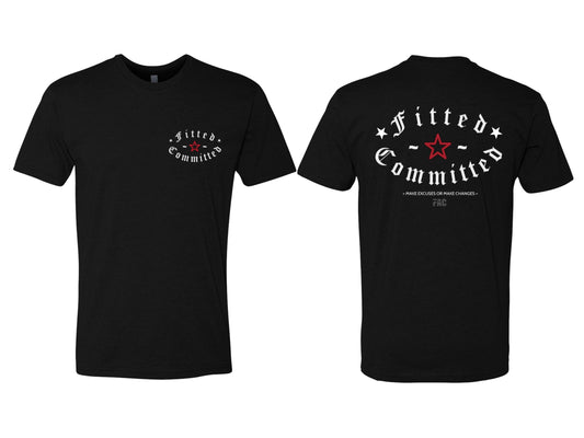 Old English FAC Men's Tee (Black) - Sin City Jokers