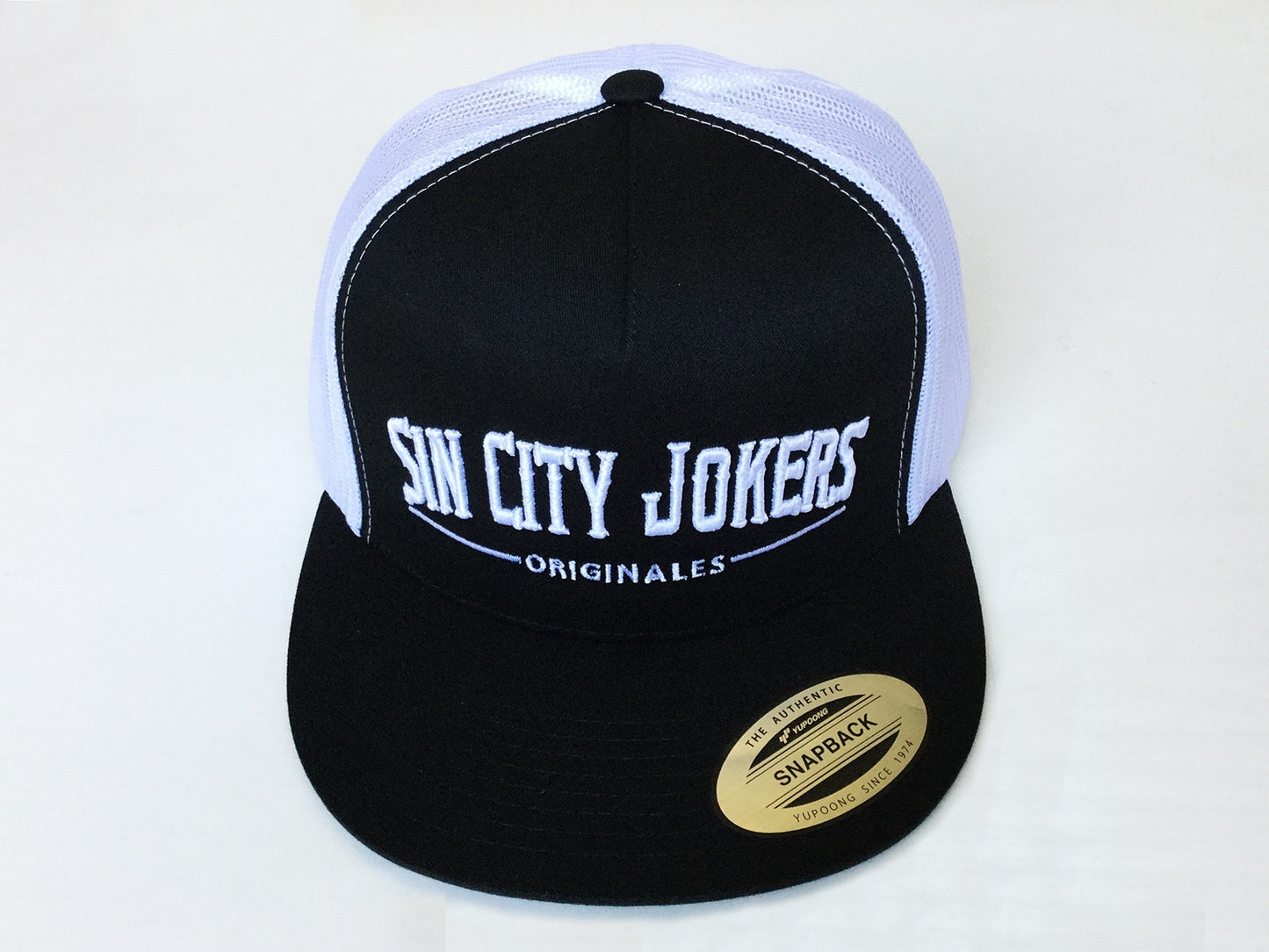 SCJ Originales Trucker (Black & White) - Sin City Jokers