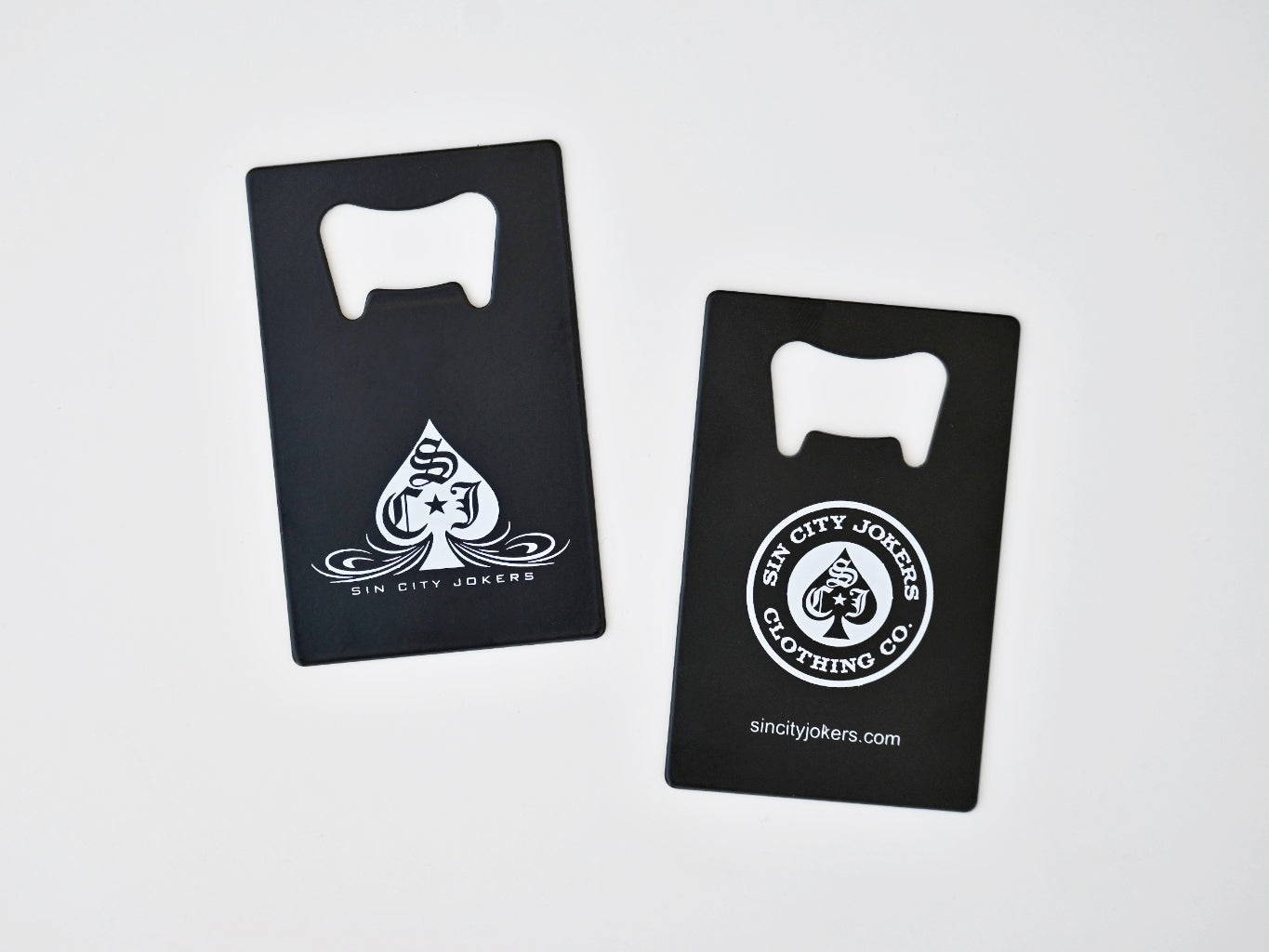 SCJ Credit Card Bottle Opener - Sin City Jokers