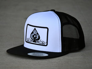 SCJ Classic Trucker (Black & White)