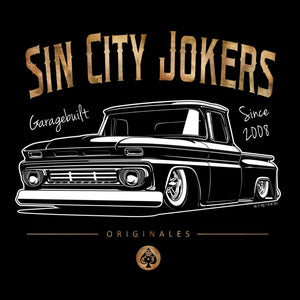 SCJ SIN-10 (Patina Bronze) Men's Tee - Sin City Jokers