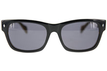 Tres Noir Waycooler Glasses (black + honey tortoise)