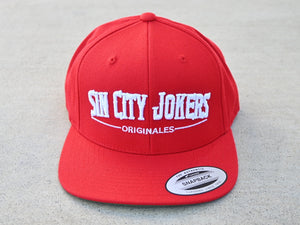 SCJ Originales Snapback (Red with White)